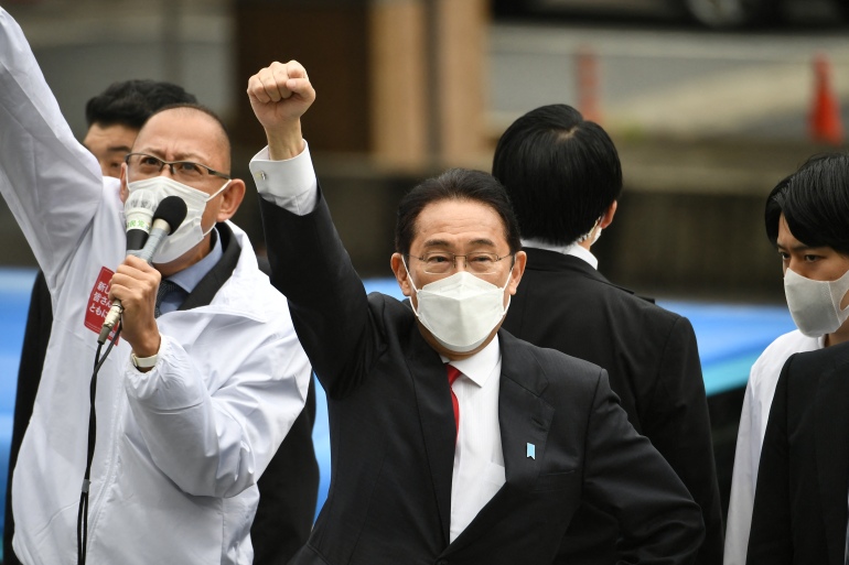 जापानमा सत्तारुढ गठबन्धनलाई स्पष्ट बहुमत