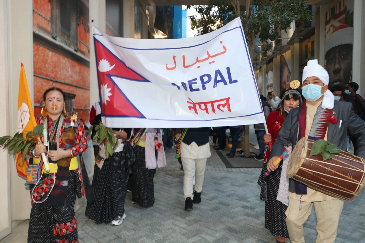 ‘दुबई एक्स्पो–२०२०’ मा किरात राई यायोक्खाको दमदार ‘साकेला सिली’ नाच