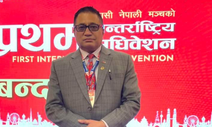 एमाले निकट प्रवासी नेपाली मञ्चको अध्यक्षमा अमेरिकाका थापा निर्विरोध