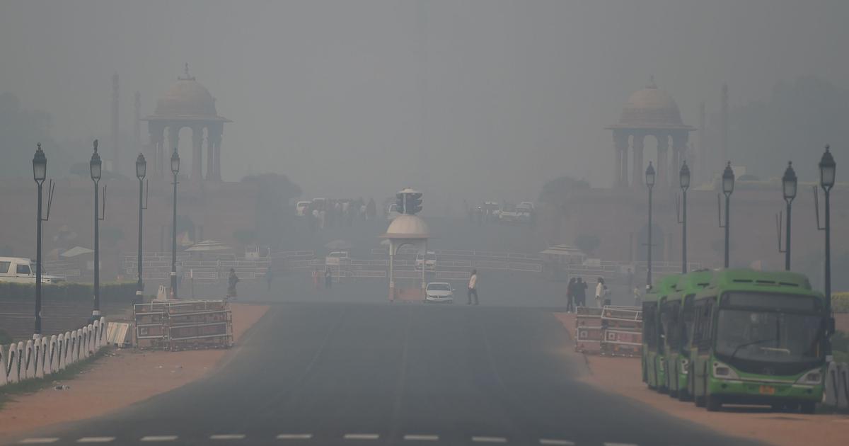 नयाँदिल्लीमा वायुको गुणस्तर ‘अति खराब’