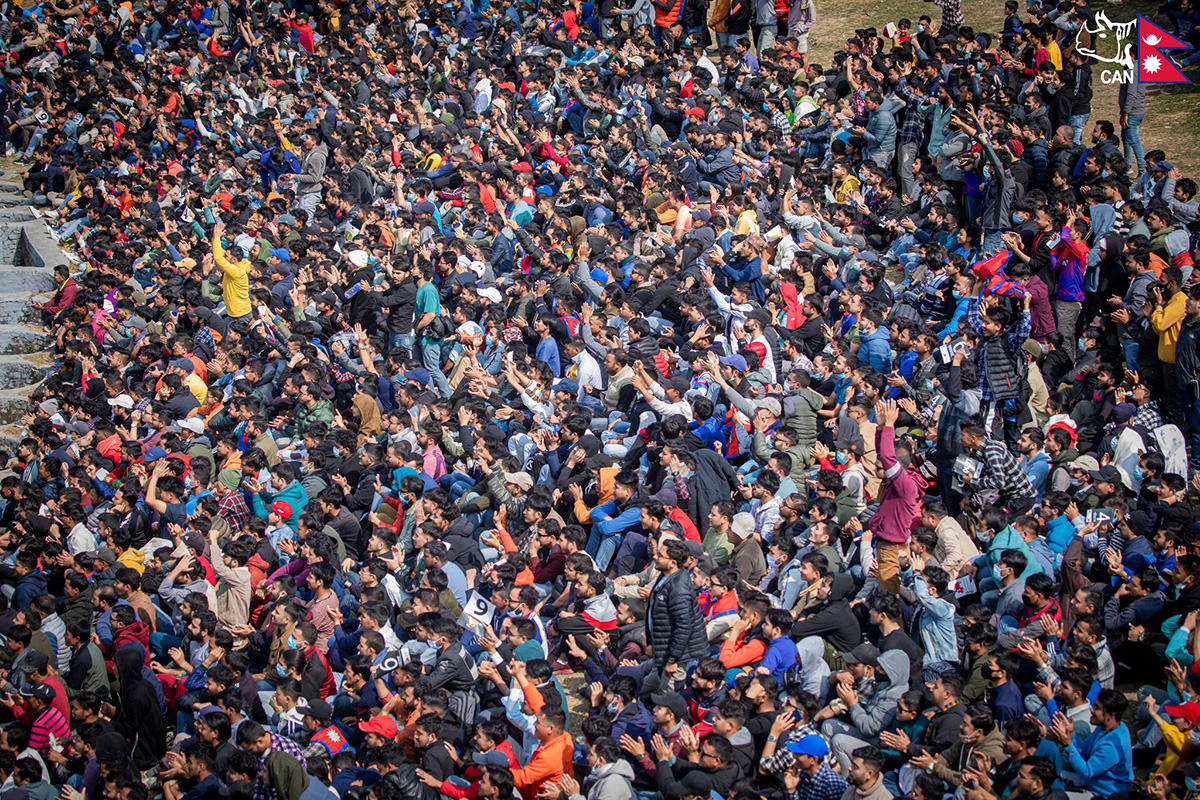 नेपालको सनसनी प्रदर्शन, दर्शकको हुटिङले गुञ्जियो त्रिवि मैदान