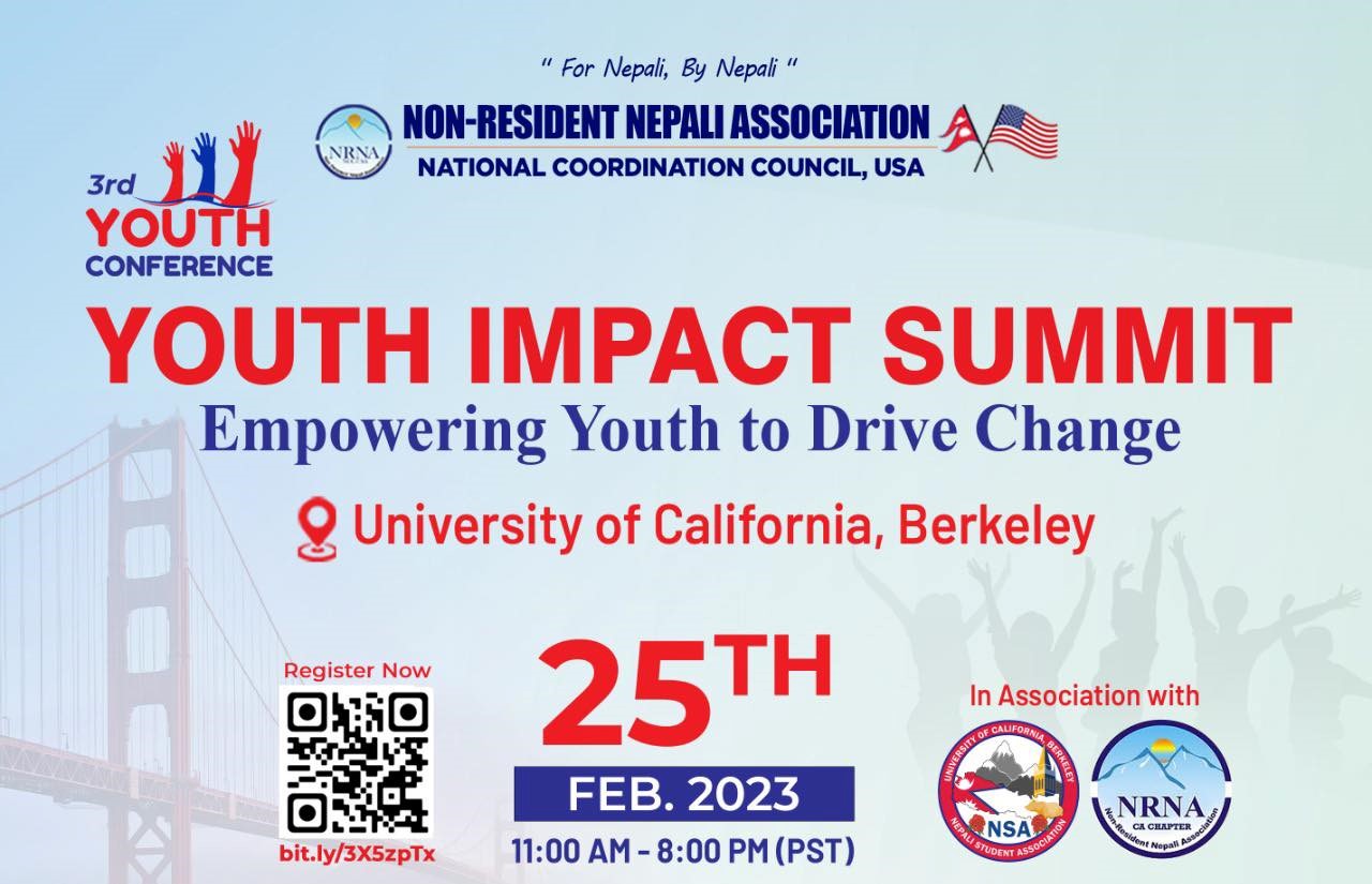 एनआरएनए अमेरिकाको युवा सम्मेलन क्यालिफोर्नियामा