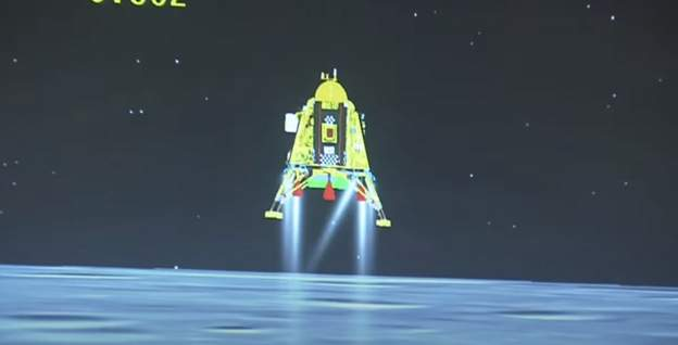 चन्द्रयान–३ को चन्द्रमामा सफल अवतरण, भारतले रच्यो इतिहास