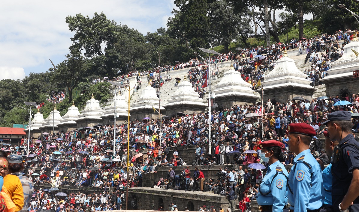 सुवास नेम्वाङको राजकीय सम्मानका साथ अन्त्येष्टि