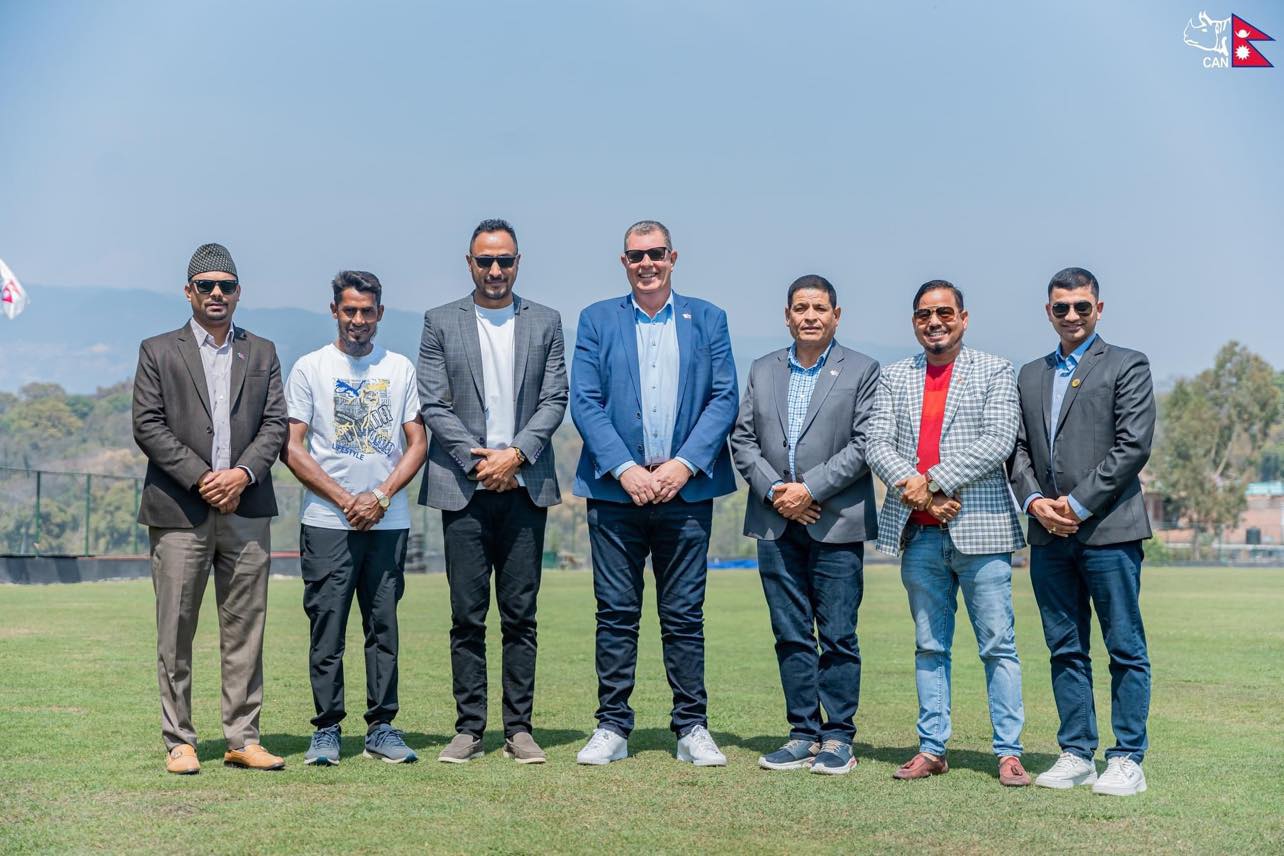 नेपाली क्रिकेटको विकास र विस्तारमा सहयोग गर्ने आइसिसी अध्यक्षको प्रतिबद्धता
