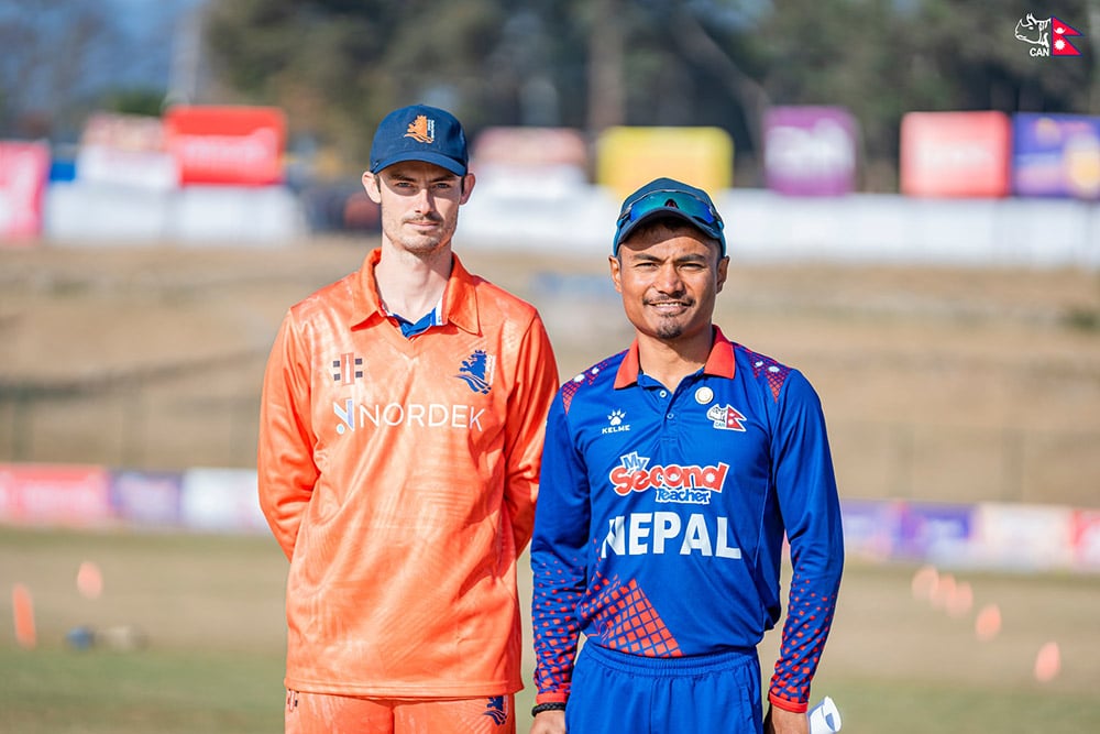 नेपाल र नेदरल्याण्डसले टी–२० सिरिजको फाइनल खेल्ने