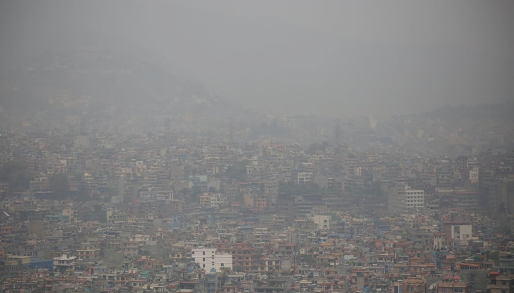 काठमाडौँ विश्वकै सबैभन्दा बढी वायु प्रदूषित सहर