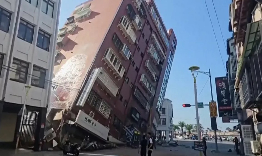 ताइवानमा शक्तिशाली भूकम्प