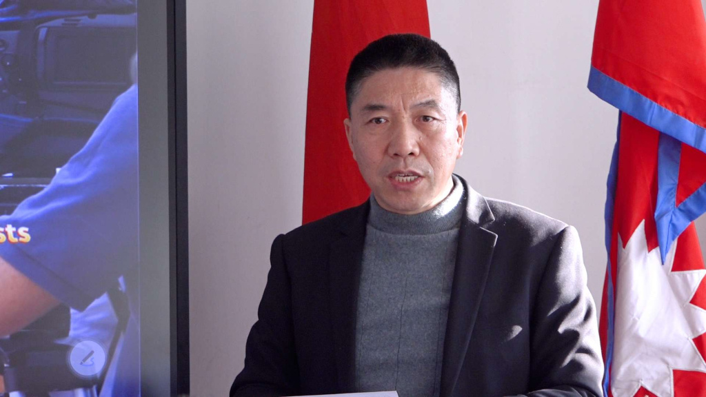 नेपाली पत्रकारहरूको लागि चिनियाँ कक्षा सञ्चालन