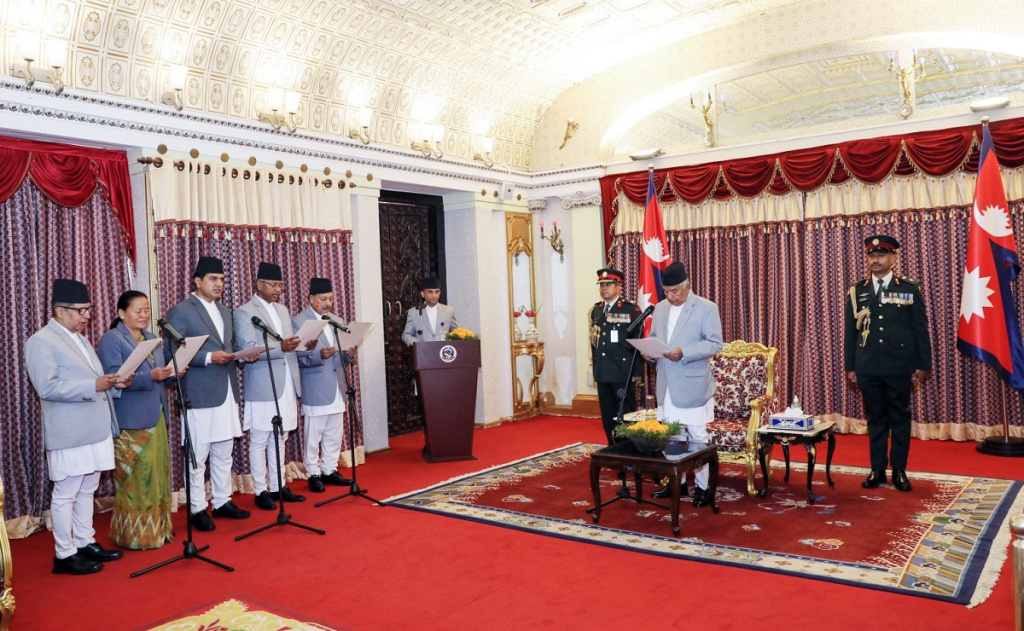५ देशका नवनियुक्त राजदूतले लिए शपथ