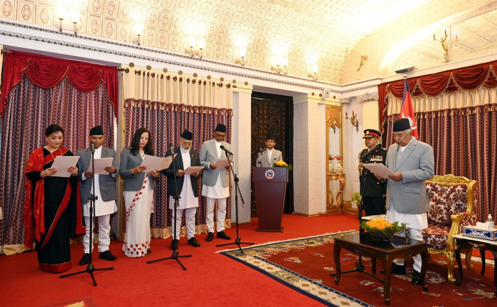 ५ देशका नवनियुक्त राजदूतले लिए शपथ